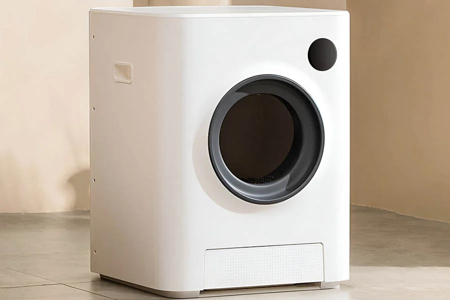 electric self cleaning litter box